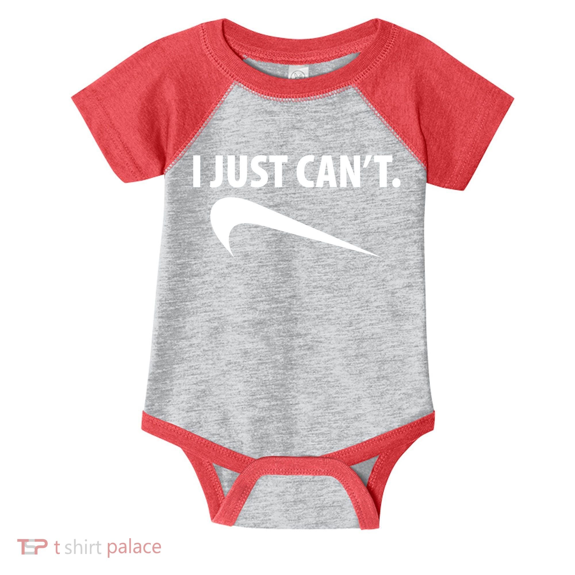 I Just Can't Funny Parody Infant Baby Jersey Bodysuit