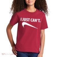 I Just Can't Funny Parody Kids T-Shirt thumb 2