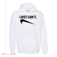 I Just Can't Funny Parody Comfort Colors Garment-Dyed Hooded Sweatshirt thumb 0