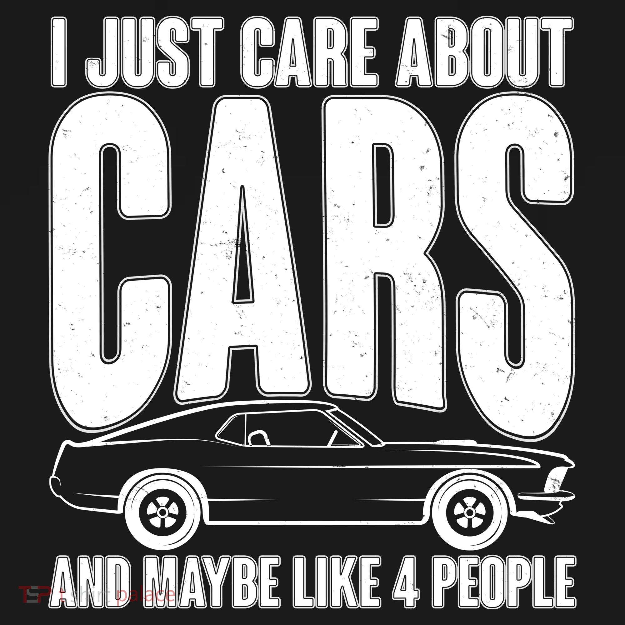 I Just Care About Cars and Maybe Like 4 People Backpack