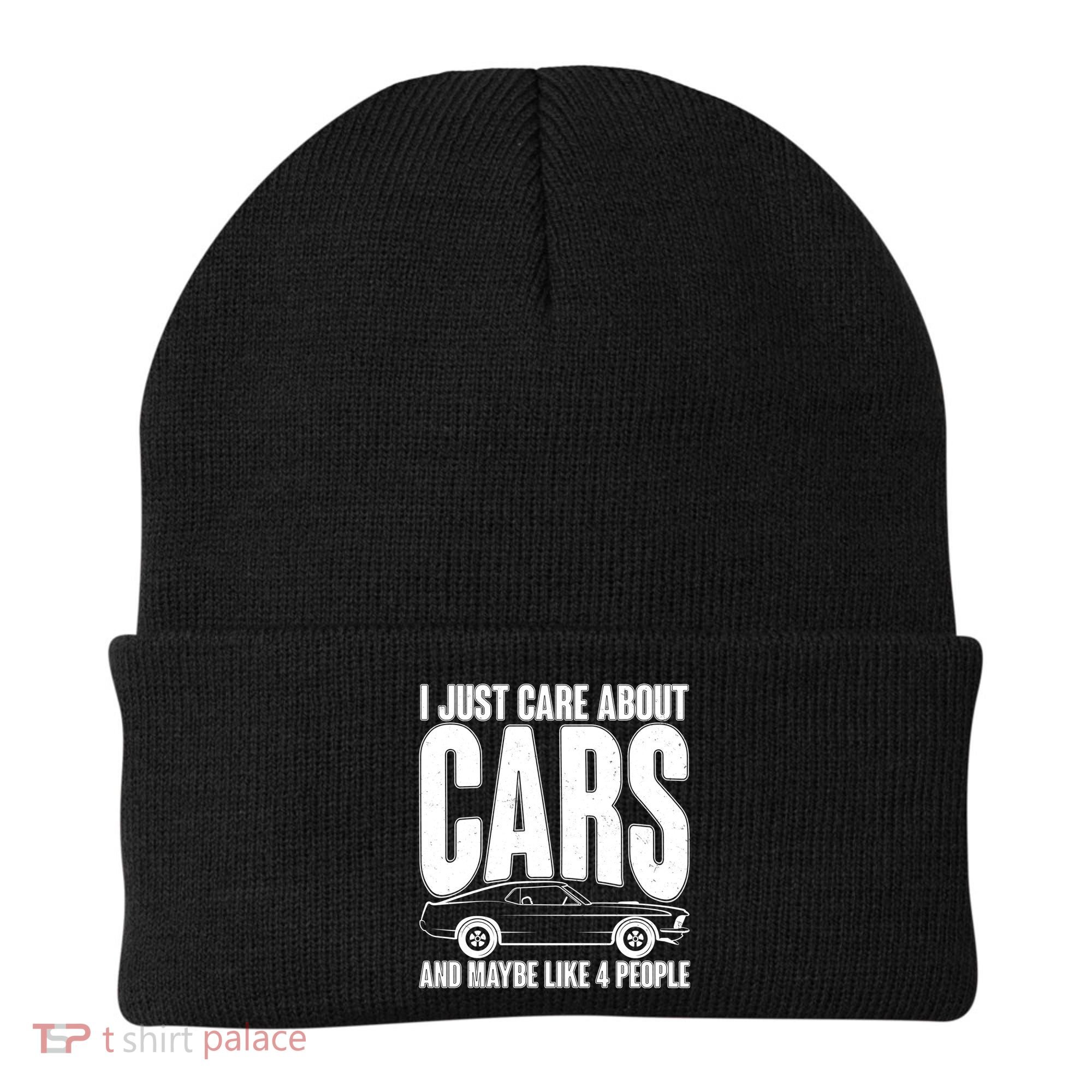 I Just Care About Cars and Maybe Like 4 People Beanie