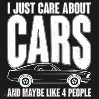I Just Care About Cars and Maybe Like 4 People Women's Hoodie thumb 2