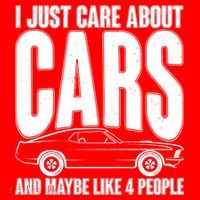 I Just Care About Cars and Maybe Like 4 People Tote Bag thumb 4
