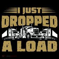 I Just Dropped A Load Trucking Toddler Hoodie thumb 2