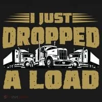 I Just Dropped A Load Trucking Toddler Hoodie thumb 2