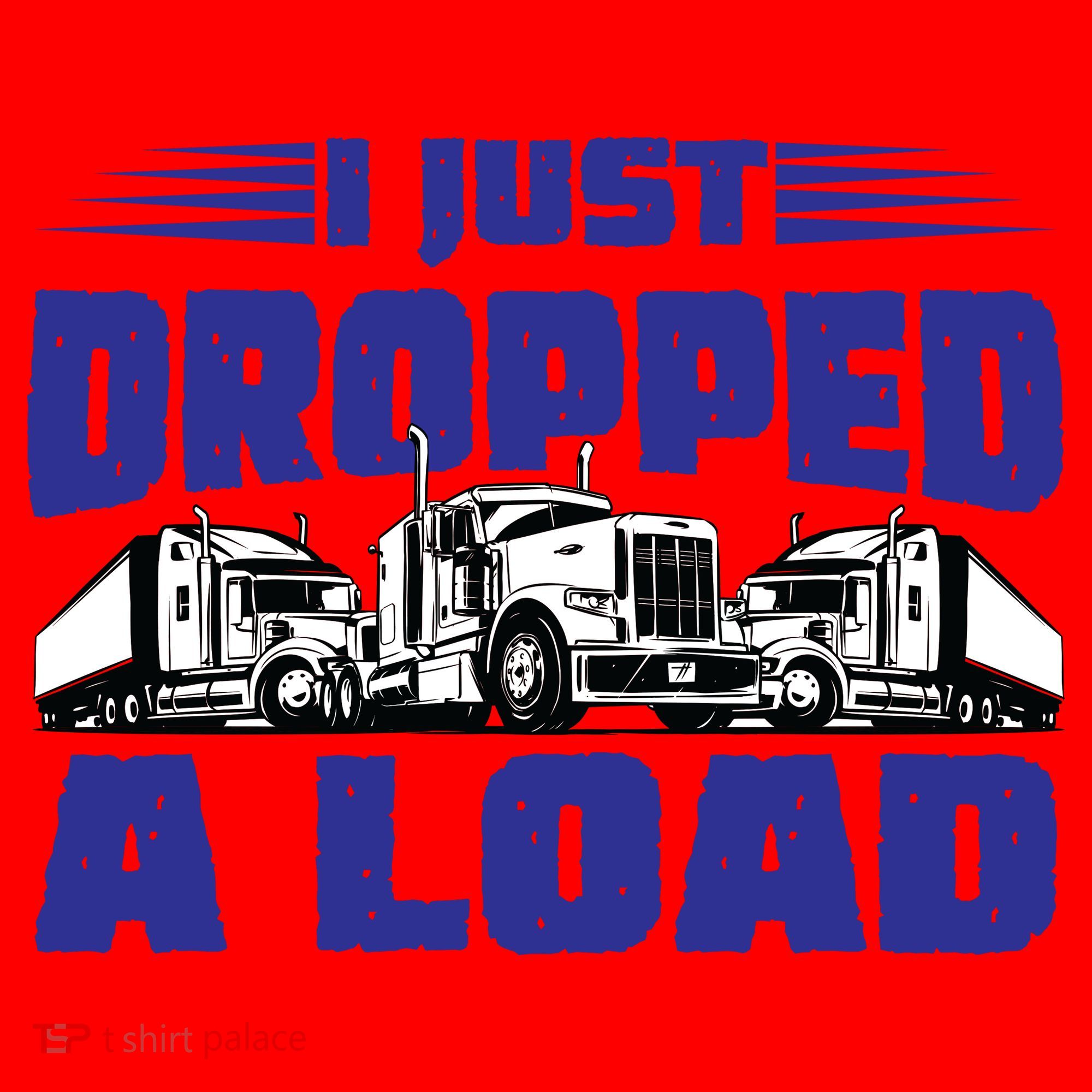 I Just Dropped A Load Trucking Santa Hat