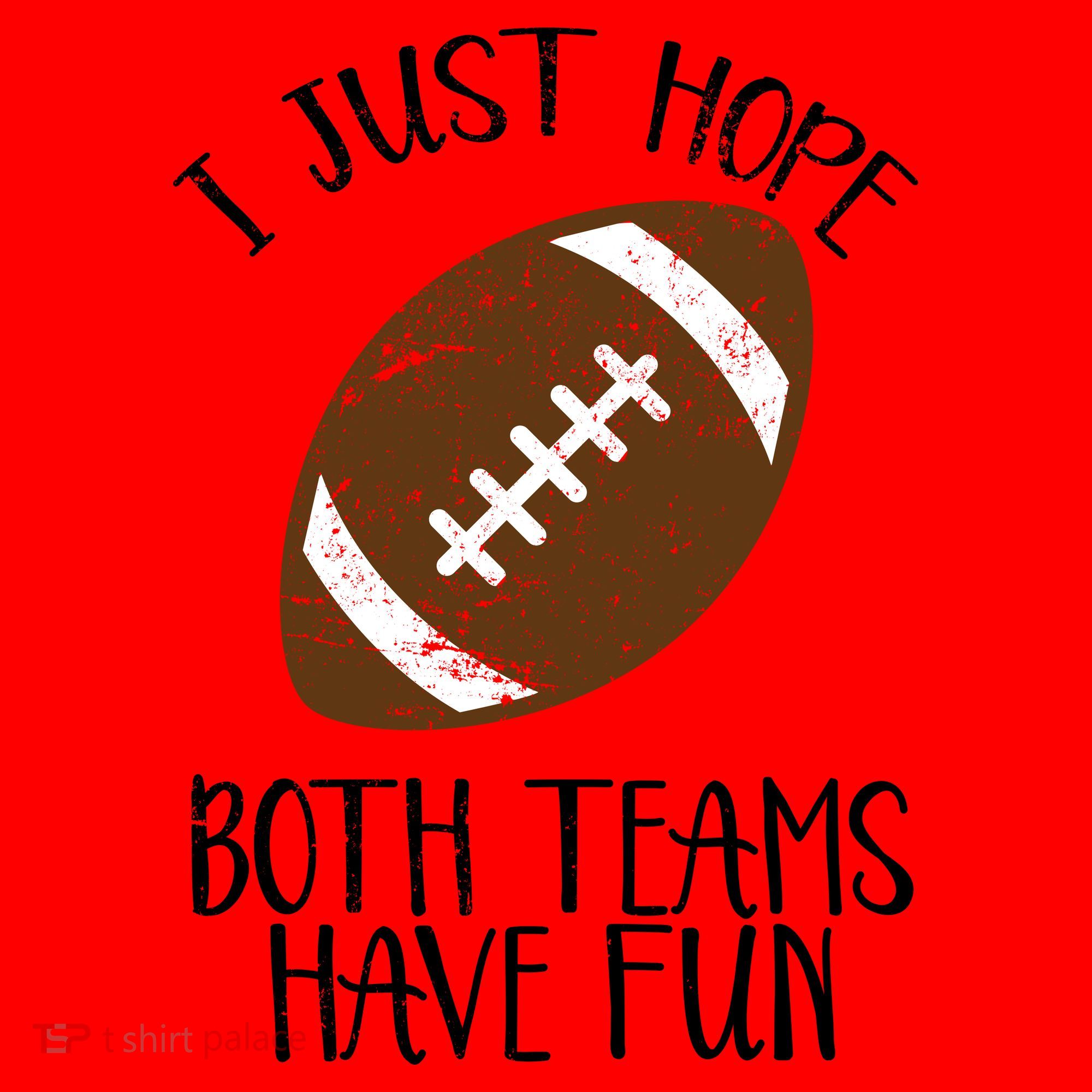 I Just Hope Both Teams Have Fun Football Santa Hat