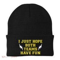 I Just Hope Both Teams Win Beanie thumb 0