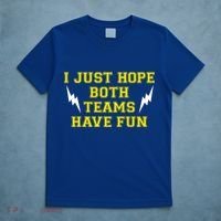 I Just Hope Both Teams Win T-Shirt thumb 5