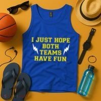 I Just Hope Both Teams Win Tank Top thumb 4