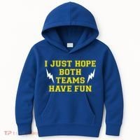 I Just Hope Both Teams Win Kids Hoodie thumb 0