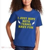 I Just Hope Both Teams Win Kids T-Shirt thumb 2