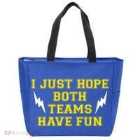 I Just Hope Both Teams Win Tote Bag thumb 0