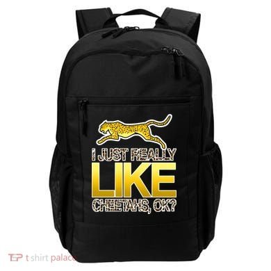 I Just Like Cheetahs Ok Backpack