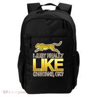 I Just Like Cheetahs Ok Backpack thumb 0