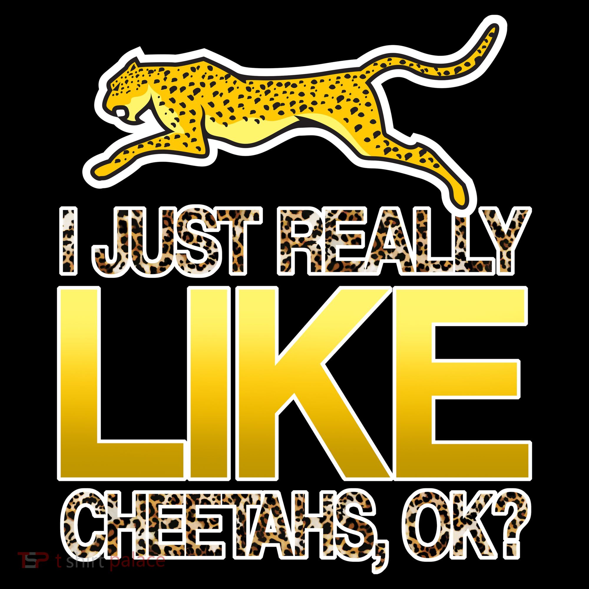I Just Like Cheetahs Ok Bucket Hat
