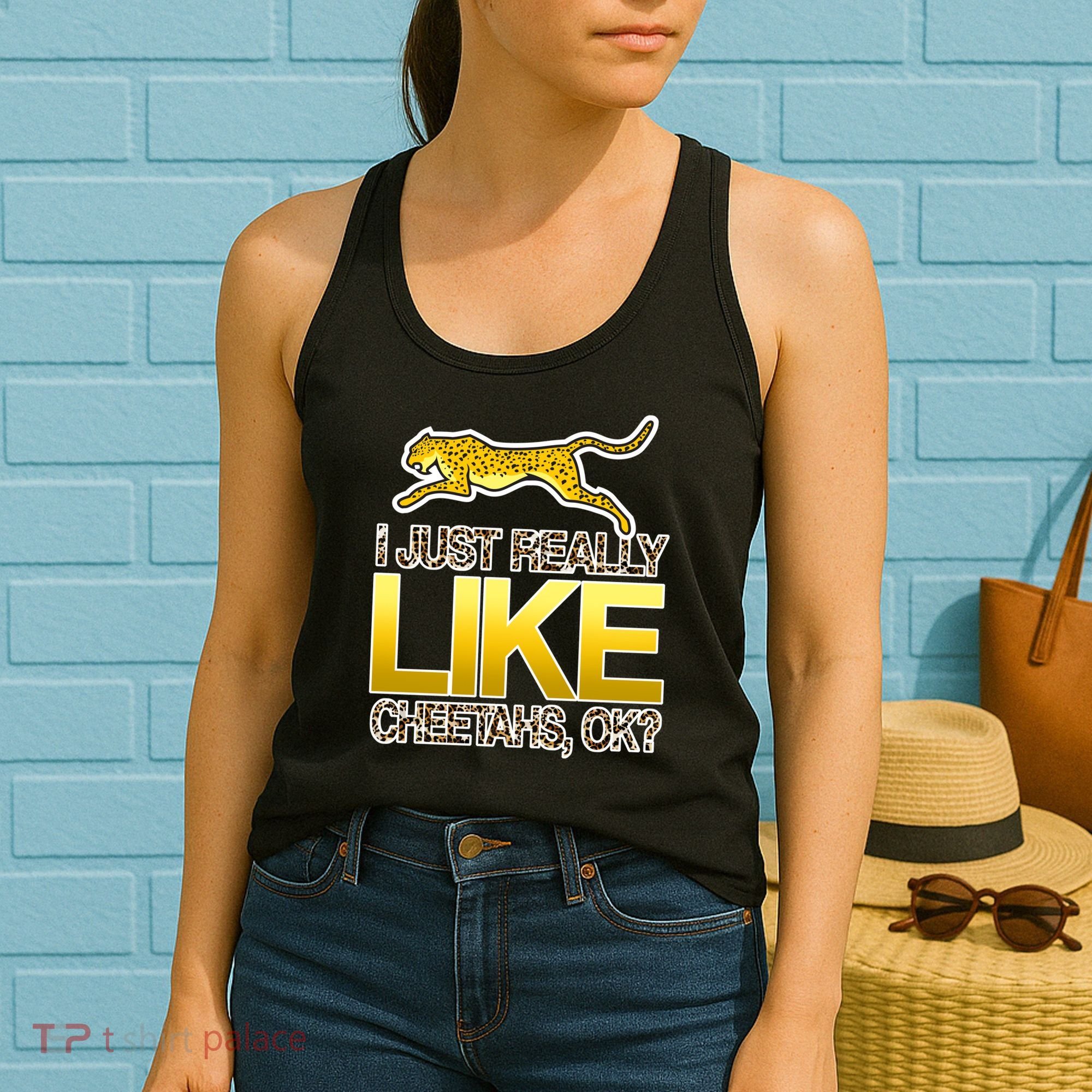 I Just Like Cheetahs Ok Women's Tank Top