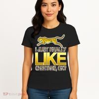 I Just Like Cheetahs Ok Women's T-Shirt thumb 4