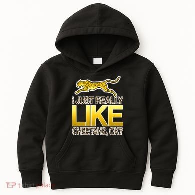 I Just Like Cheetahs Ok Kids Hoodie