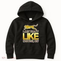 I Just Like Cheetahs Ok Kids Hoodie thumb 0
