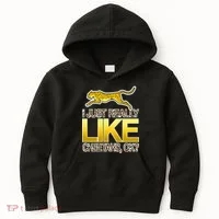 I Just Like Cheetahs Ok Kids Hoodie thumb 0
