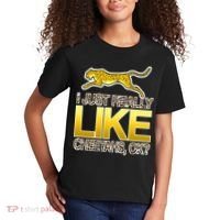 I Just Like Cheetahs Ok Kids T-Shirt thumb 2