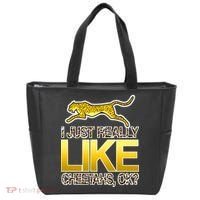 I Just Like Cheetahs Ok Tote Bag thumb 0
