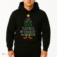 I Just Like To Teach, Teachings My Favorite Hoodie thumb 2