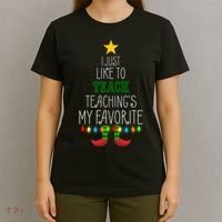 I Just Like To Teach, Teachings My Favorite T-Shirt thumb 4