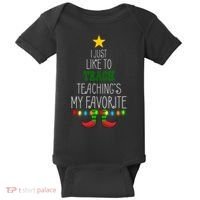 I Just Like To Teach, Teachings My Favorite Baby Bodysuit thumb 0