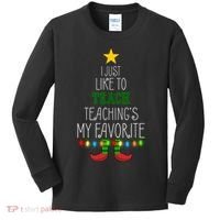 I Just Like To Teach, Teachings My Favorite Kids Long Sleeve Shirt thumb 0