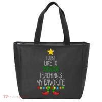 I Just Like To Teach, Teachings My Favorite Tote Bag thumb 0