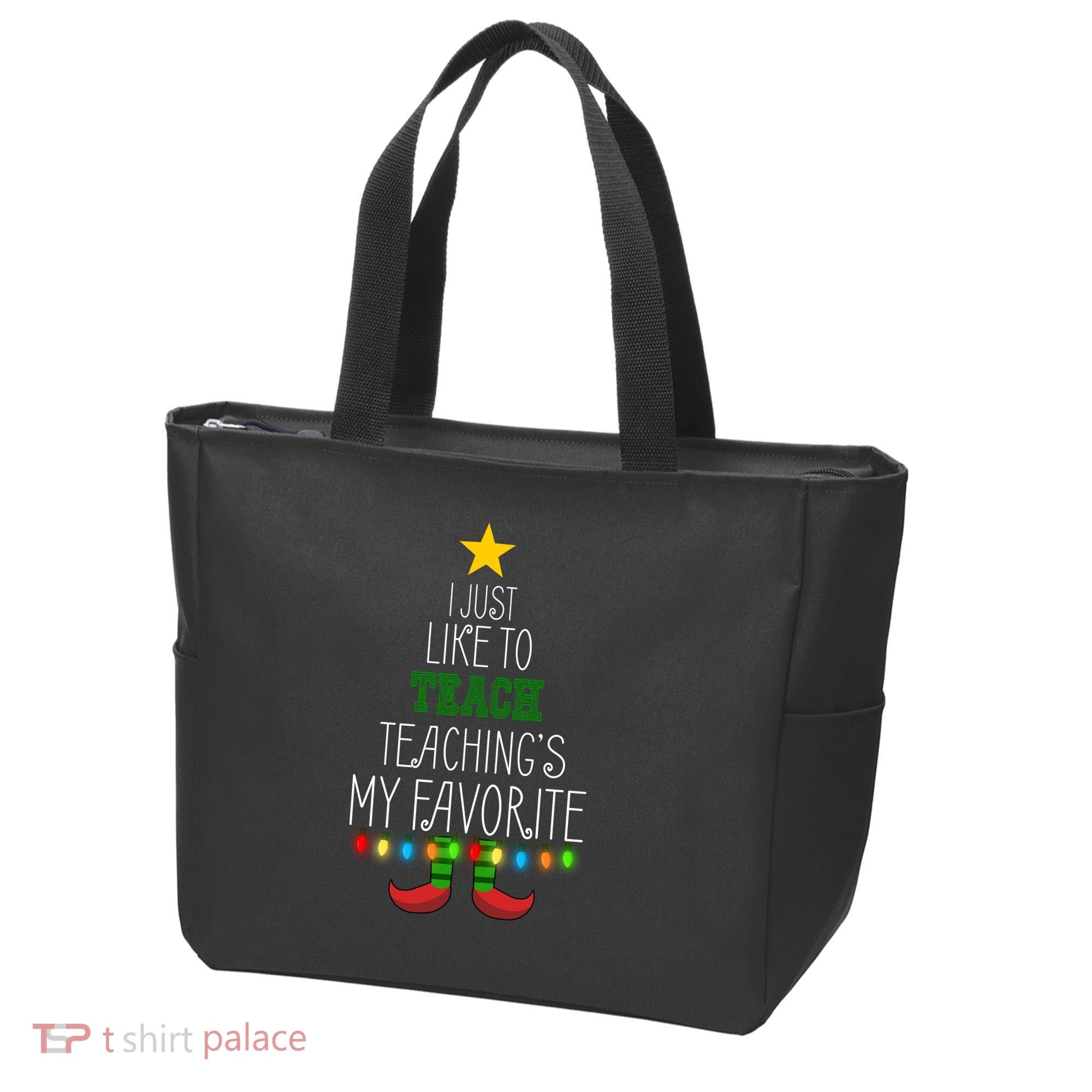 I Just Like To Teach, Teachings My Favorite Tote Bag