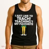 I Just like to Teach Teaching's My Favorite Elves Tank Top thumb 3