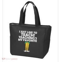 I Just like to Teach Teaching's My Favorite Elves Tote Bag thumb 3