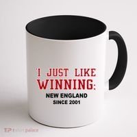 I Just Like Winning New England Coffee Mug thumb 1