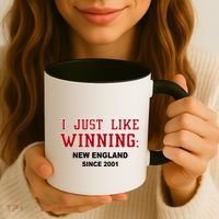 I Just Like Winning New England Coffee Mug thumb 3