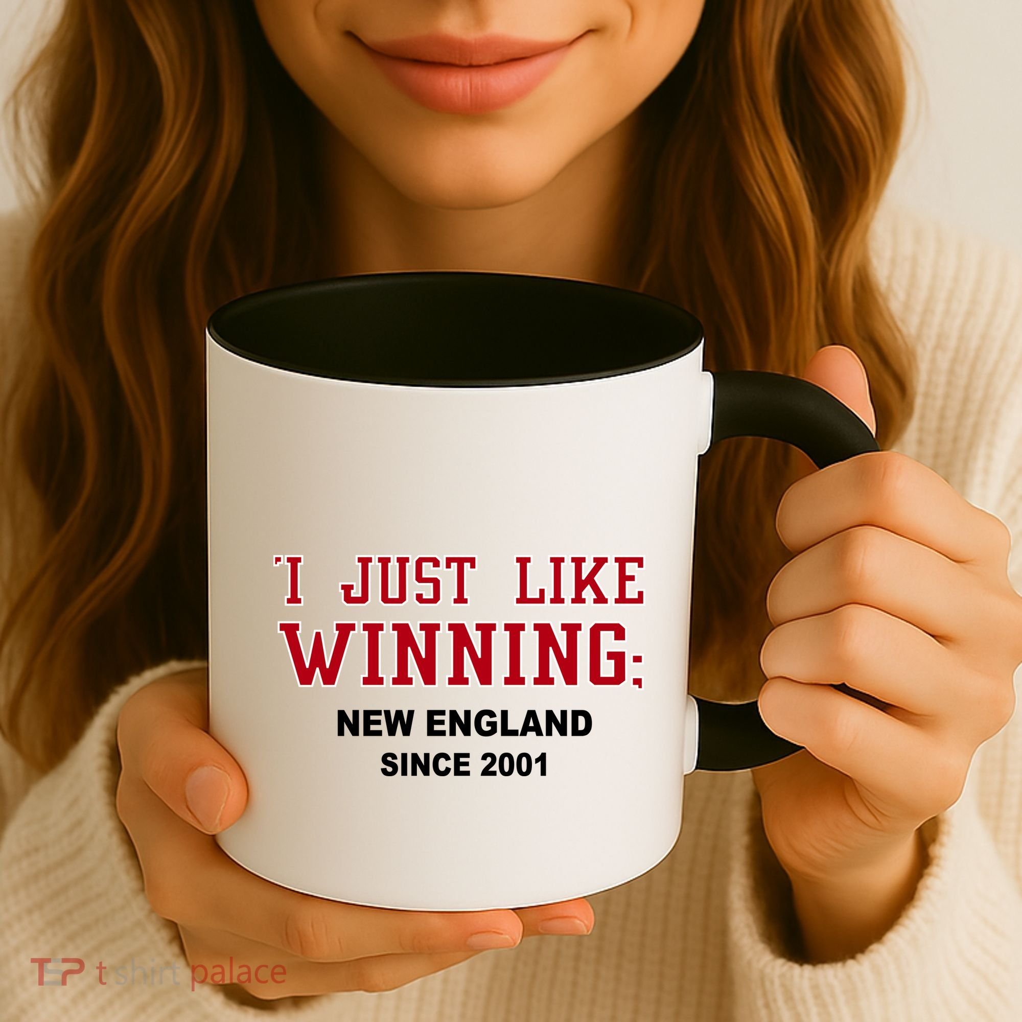 I Just Like Winning New England Coffee Mug