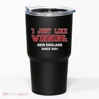 I Just Like Winning New England Tumbler thumb 0