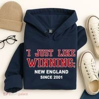I Just Like Winning New England Hoodie thumb 4