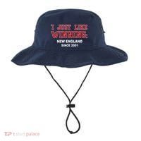 I Just Like Winning New England Bucket Hat thumb 0