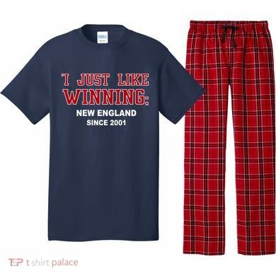 I Just Like Winning New England Pajama Set