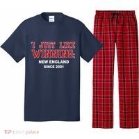 I Just Like Winning New England Pajama Set thumb 0