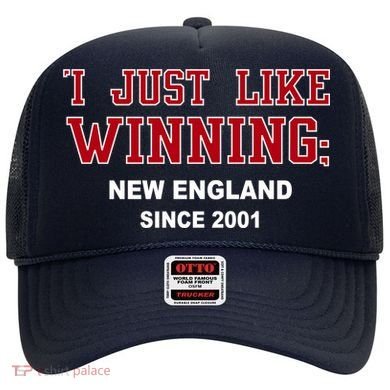I Just Like Winning New England Hat