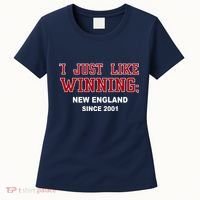 I Just Like Winning New England Women's T-Shirt thumb 0