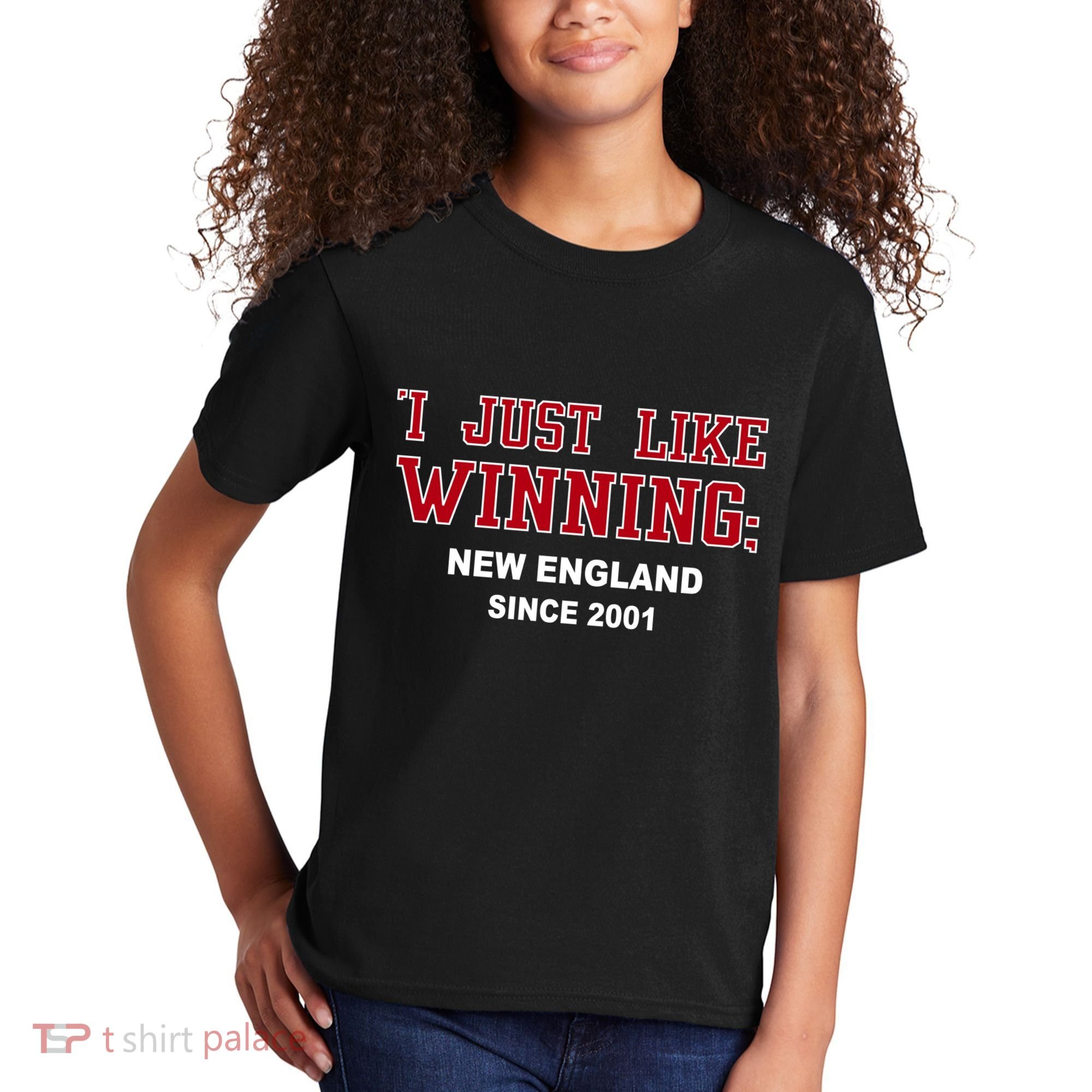 I Just Like Winning New England Kids T-Shirt