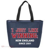 I Just Like Winning New England Tote Bag thumb 0