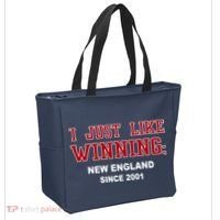 I Just Like Winning New England Tote Bag thumb 2