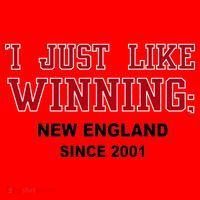 I Just Like Winning New England Santa Hat thumb 1