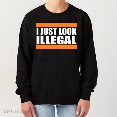 I Just Look Illegal Box Women's Sweatshirt